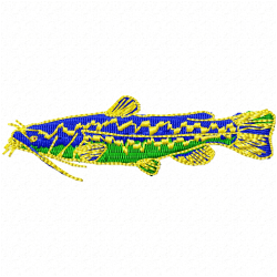 Fishes Embroidery Design 1 Fishes Embroidery Design 1